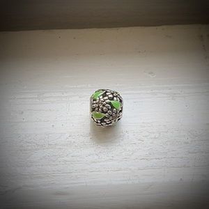 💕Beautiful Round Bead Charm Large Hole CZ💕